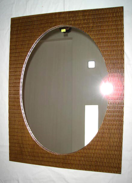  Rattan Mirror