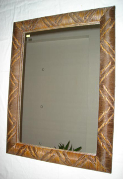  Rattan Mirror