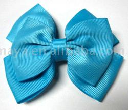  Grosgrain Ribbon Bow with French Clips ( Grosgrain Ribbon Bow with French Clips)