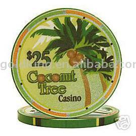  Ceramic Poker Chip