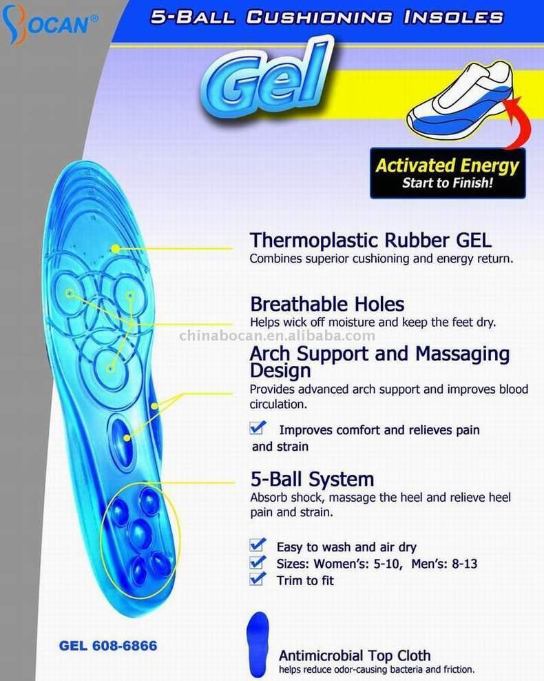  5-Ball Cushioning Insoles ()