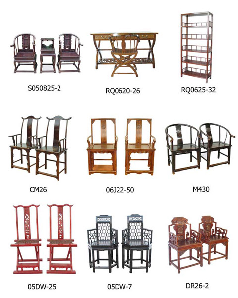  Chinese Antique Furniture Chairs, Desks & Bookshelves (Chinesische Antik Möbel Stühle, Tische und Regale)