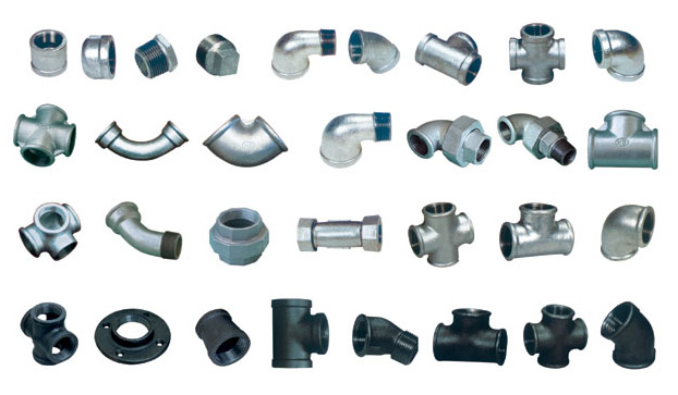  Malleable Iron Pipe Fittings (Raccords de tuyaux en fonte malléable)