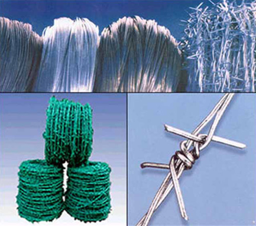  Barbed Razor Wire, PVC Wire & Black Wire