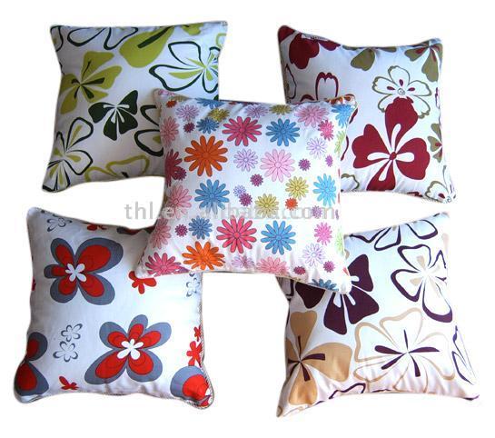 Printed Canvas Cushion