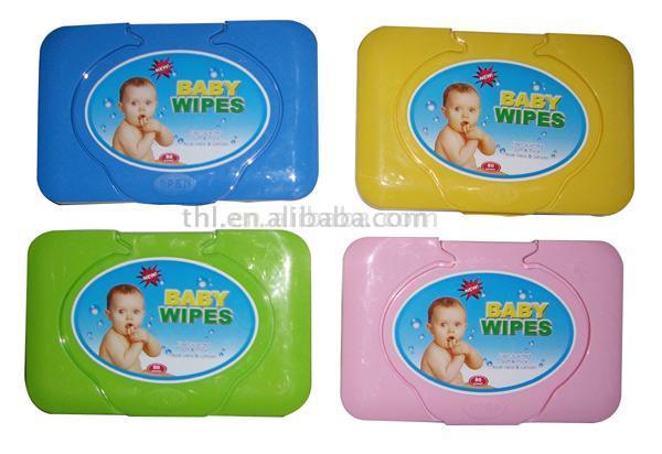  Baby Wet Wipe in Plastic Box ( Baby Wet Wipe in Plastic Box)