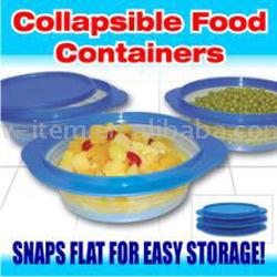  Collapsible Food Containers (Collapsible alimentaires Contenants)
