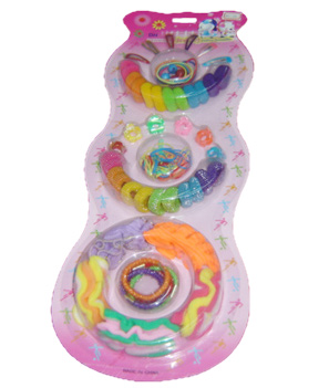  PVC Hair Ornament Set-8 ( PVC Hair Ornament Set-8)
