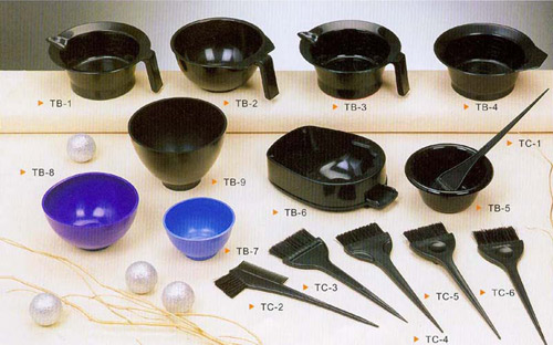  Hair Dyeing Bowl & Brush ( Hair Dyeing Bowl & Brush)
