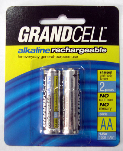  Rechargeable Alkaline Batteries (Rechargeable Batteries alcalines)