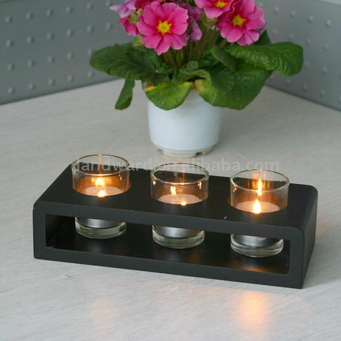 Kerzenhalter mit Glas-Pokale (Kerzenhalter mit Glas-Pokale)