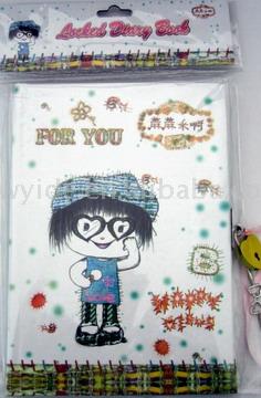  Lock Hardcover Notebook (Relié Notebook Lock)