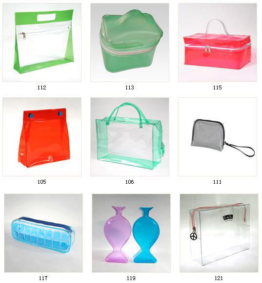  PVC Bag, Cosmetic Bag, Pencil Bag (ПВХ сумка, косметическая сумка, мешок карандаш)