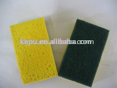  Cellulose Sponge Scourer (Целлюлоза Sponge мездрильщик)
