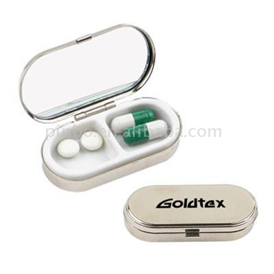  Metal Pill Box with Mirror ( Metal Pill Box with Mirror)
