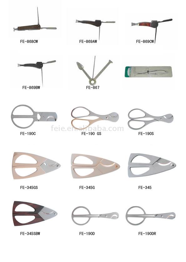  Cigar Scissors & Scrapers
