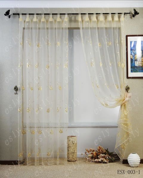  Voile Curtain (Voile rideau)
