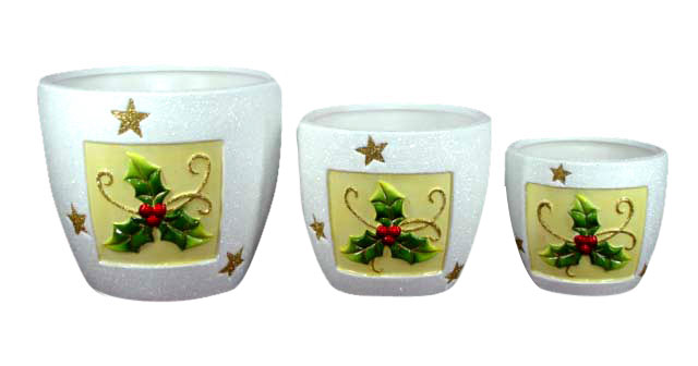  Ceramic Flower Pot (Pot de fleurs en céramique)
