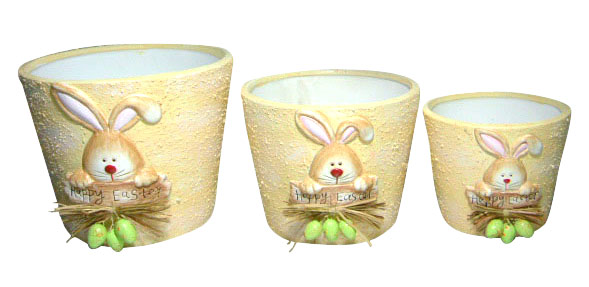  Ceramic Flower Pot (Pot de fleurs en céramique)