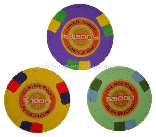  Clay Poker Chips