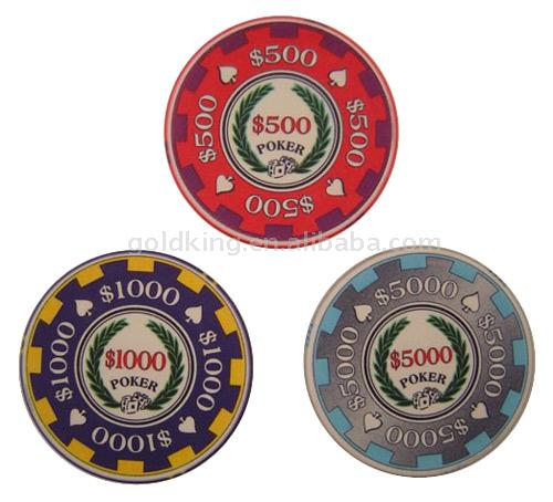  Ceramic Poker Chip