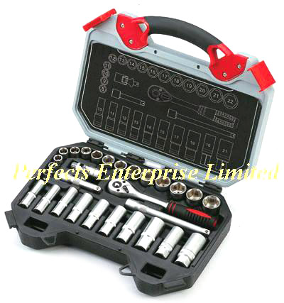 29pcs 3 / 8 "Dr. Socket Set (29pcs 3 / 8 "Dr. Socket Set)