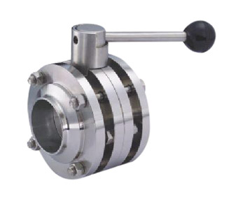  Three-piece flange butterfly valve ( Three-piece flange butterfly valve)