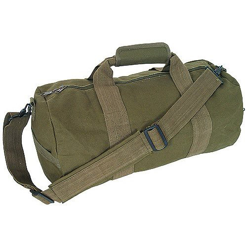  Canvas Roll Bag - 14 x 30 - Unisex - Olive ( Canvas Roll Bag - 14 x 30 - Unisex - Olive)