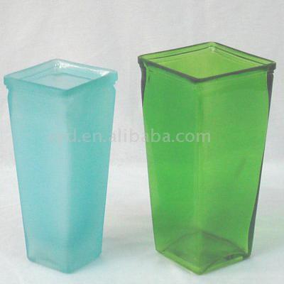 Machinemade Spray Color Glass Vase (M hinemade Spray цветного стекла Вазы)