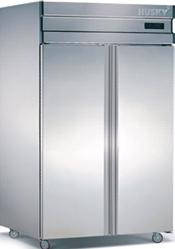  Double Upright Stainless Steel Freezer