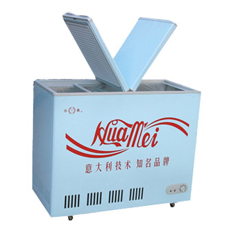  Double-Temperature Foam Folding Door Chest Freezer ( Double-Temperature Foam Folding Door Chest Freezer)