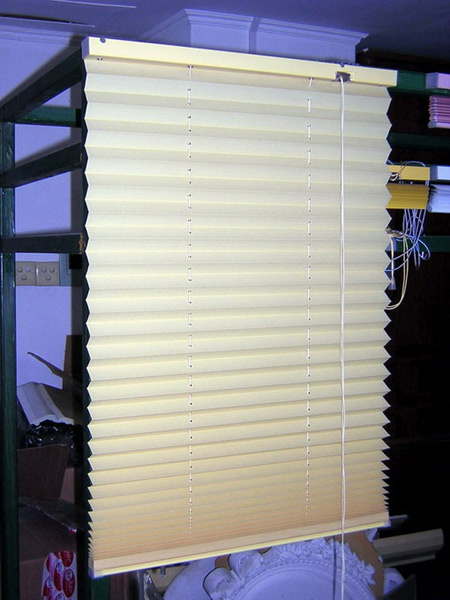 Polyester Fabric Pleated Blinds (Полиэфирной ткани плиссе)