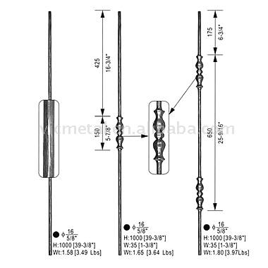  Wrought Iron Bar