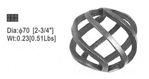  Wrought Iron Basket ( Wrought Iron Basket)