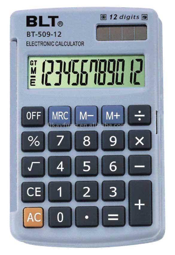  BT-509-12 Calculator (BT-509 2 Калькулятор)