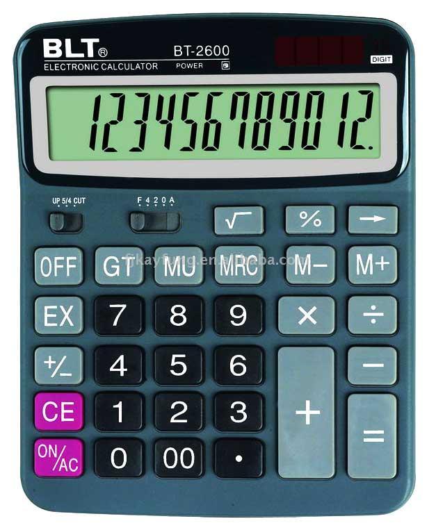  BT-2600 Calculator (BT-2600-Rechner)