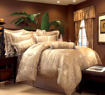 Poly-Cotton Jacquard Bedding Sets