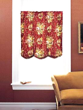  Polyester Printed Valance (Polyester imprimé Valance)