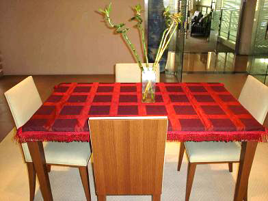  Polyester Jacquard Table Cloth ( Polyester Jacquard Table Cloth)