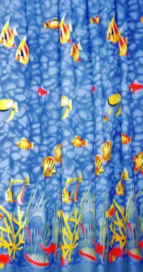  Polyester Printed Shower Curtain (Rideau de douche en polyester imprimé)