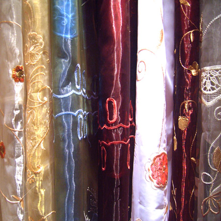  Embroidered Curtain