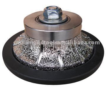  Vacuum Brazed Diamond Profile Wheel (Vakuum-Lötverfahren Diamond Wheel anzeigen)