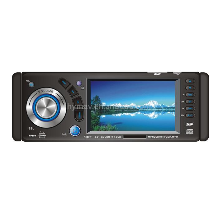  3.6" Wide TFT LCD Display Car DVD Player with USB and SD and RDS (3.6 "Wide TFT LCD Display Car DVD Player avec USB et SD et RDS)