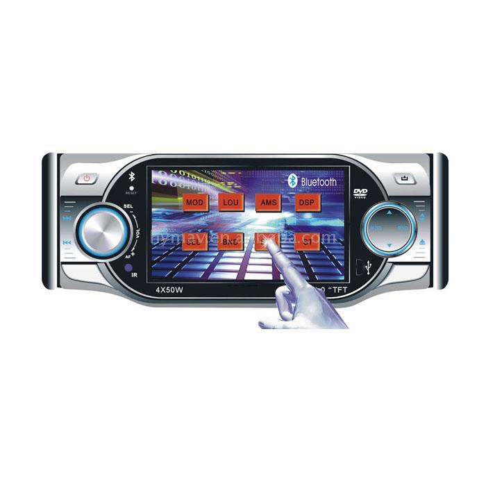 4" In-Dash Touch Screen DVD Player with USB and Bluetooth (4 "In-Dash Touch Screen DVD-Player mit USB und Bluetooth)