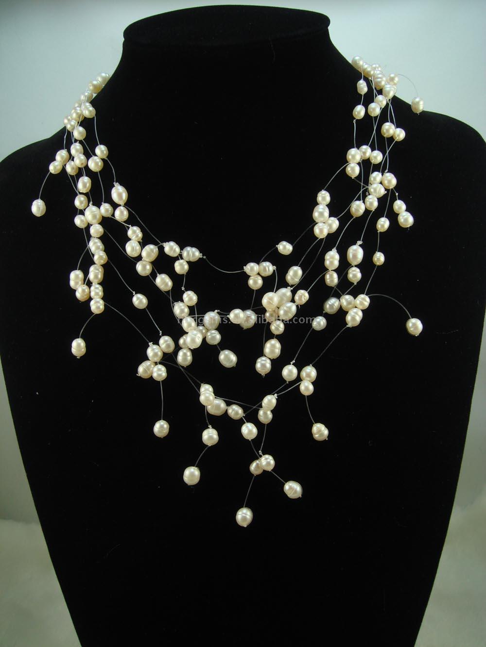  Pearl Necklace 1021 (Perlenkette 1021)