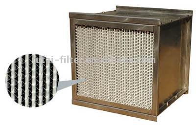  High/Medium Efficiency Panel Filter with Clapboard (Высокая / средняя эффективность Группы фильтр с клепка)