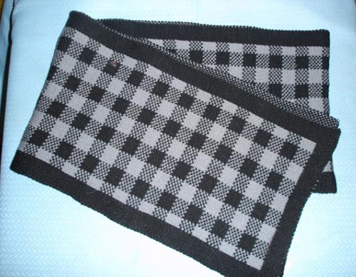  Knitted Scarf (Вязаный шарф)