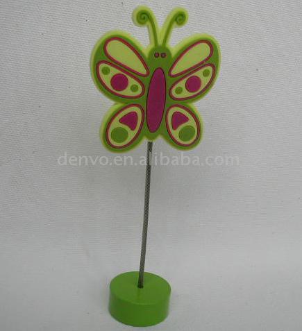  PVC Butterfly Memo Holder