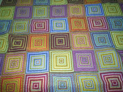  Colorful Patchwork Quilt (Красочный лоскутное одеяло)