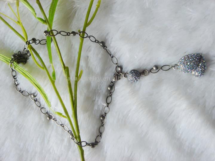  Heart Stones Necklace ( Heart Stones Necklace)